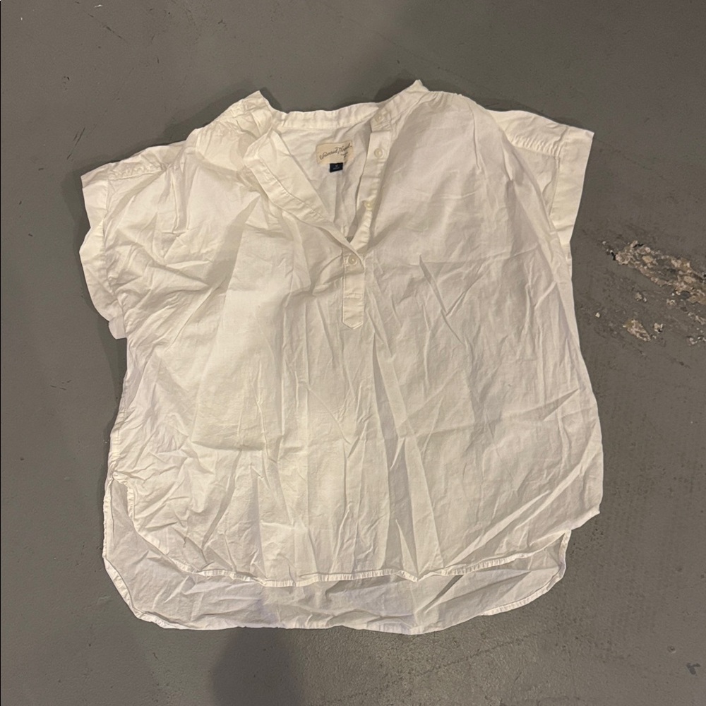 a new day White Button Down Shirt